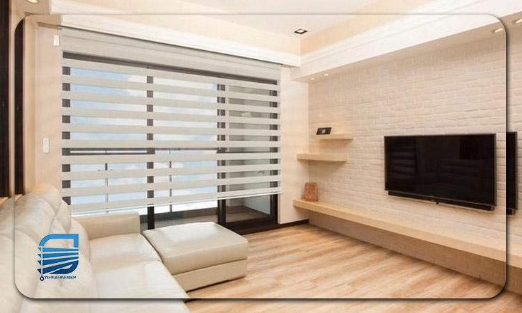 نصب پرده زبرا