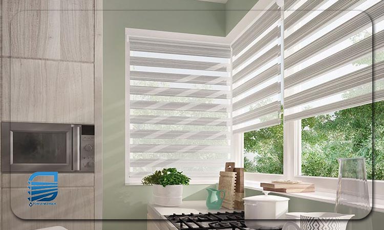 اندازه مناسب پرده