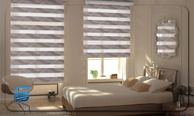 تنوع طرح و رنگ پرده