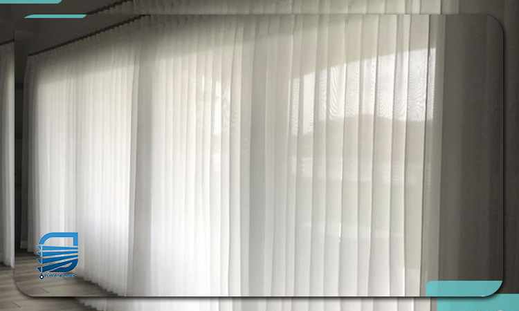 نور دلخواه با پرده حریر