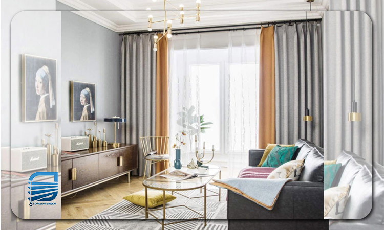 تغییر رنگ پرده