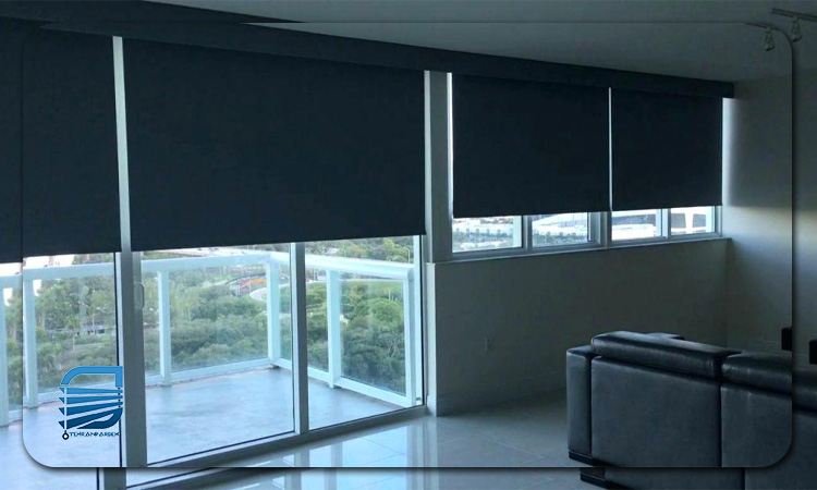 پرده بلک اوت مشکی