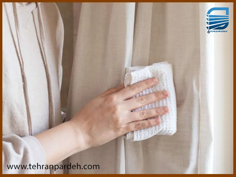 شستشوی پرده مخمل