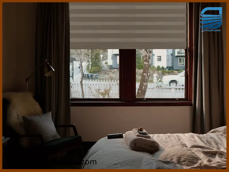 نصب پرده زبرا سقفی