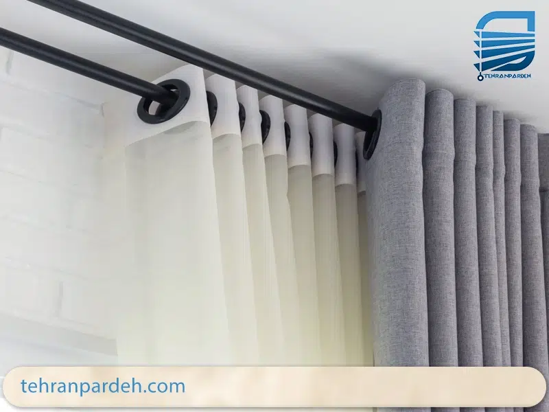  اجزای یراق پرده شید