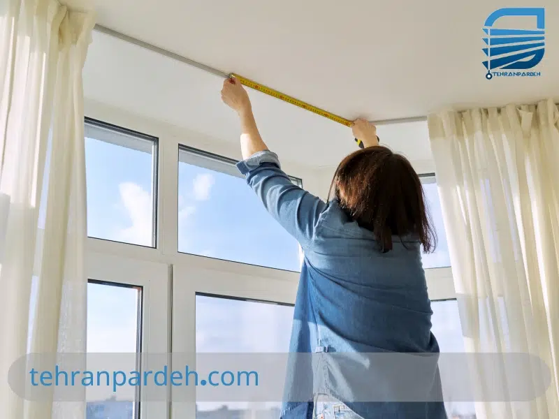 اندازه گیری پرده پلیسه